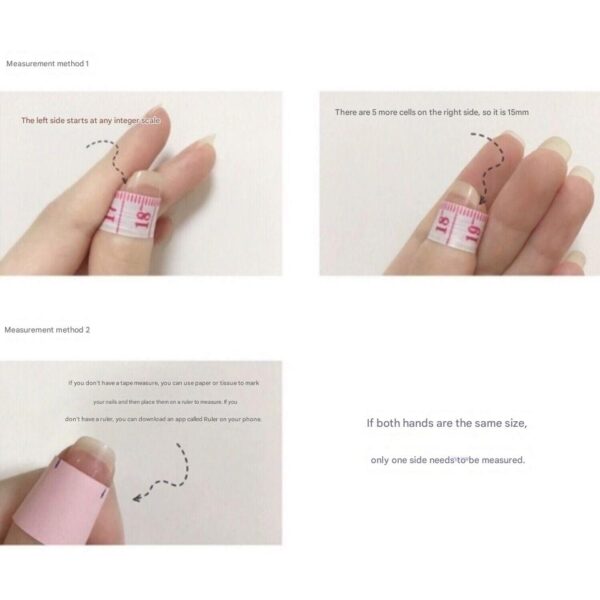 Handmade Minimalist Aurora Nails - Pure and Fresh Spray Gradient Blue Wearable False Nails ✨💅 - 图片 6